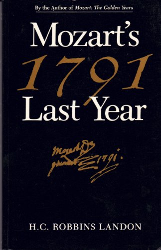cover image Seventeen Ninety-One: Mozart's Last Year