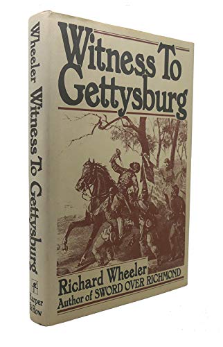 cover image Witness to Gettysburg