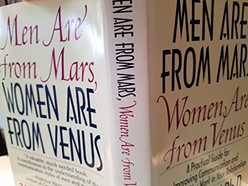 cover image Men Are from Mars, Women Are from Venus: Practical Guide for Improving Communication and Getting What You Want in Your Relationships