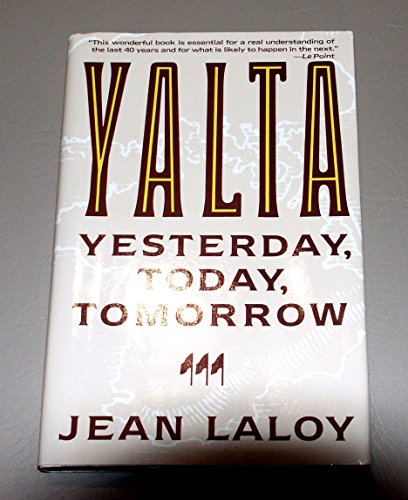 cover image Yalta: Yesterday, Today, Tomorrow