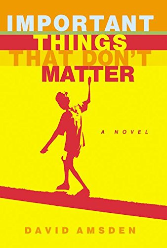 cover image IMPORTANT THINGS THAT DON'T MATTER