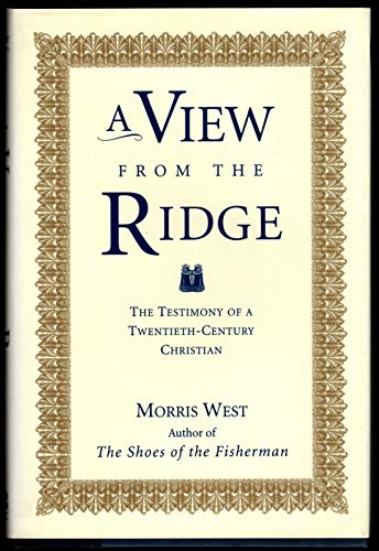 cover image A View from the Ridge: The Testimony of a Twentieth-Century Christian