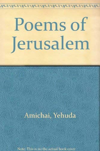 cover image Poems of Jerusalem: A Bilingual Edition