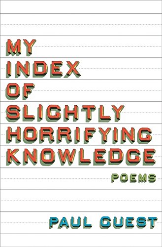 cover image My Index of Slightly Horrifying Knowledge