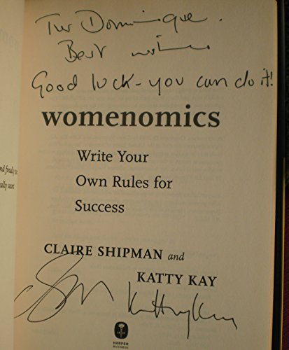 cover image Womenomics: Write Your Own Rules for Success
