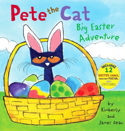 cover image Pete The Cat: Big Easter Adventure
