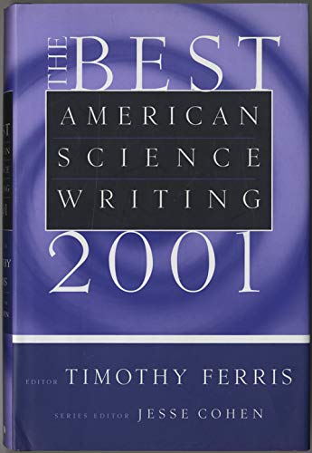 cover image THE BEST AMERICAN SCIENCE WRITING 2001