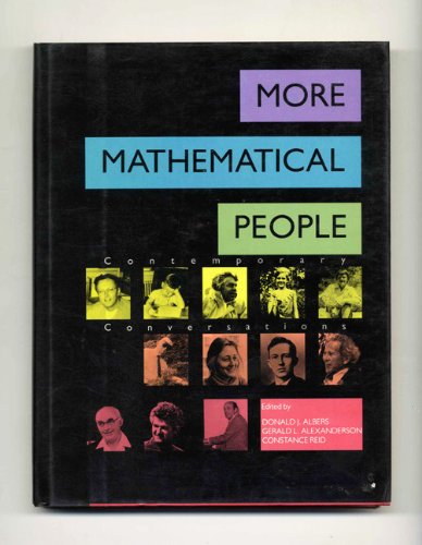 cover image More Mathematical People: Contemporary Conversations