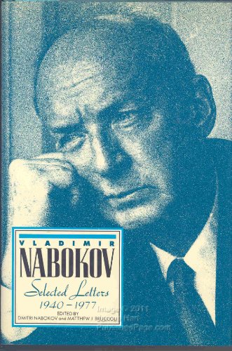 cover image Vladimir Nabokov: Selected Letters, 1940-1977