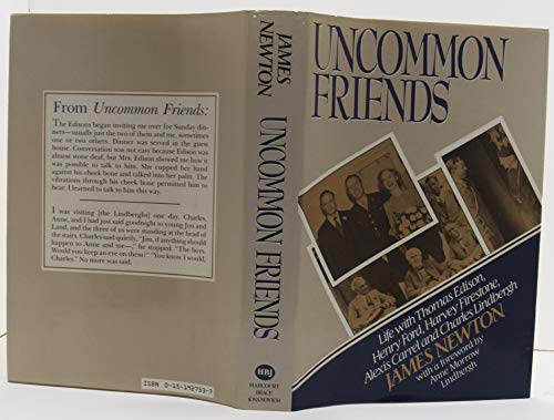 cover image Uncommon Friends: Life with Thomas Edison, Henry Ford, Harvey Firestone, Alexis Carrel and Charles Lindbergh