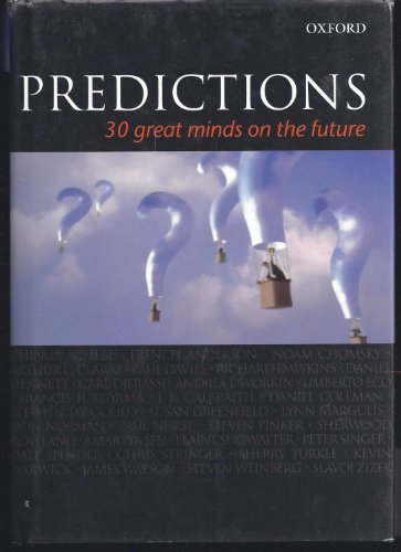 cover image Predictions: Thirty Great Minds on the Future