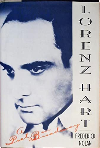 cover image Lorenz Hart: A Poet on Broadway