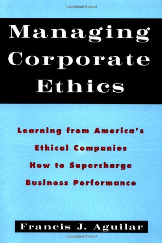 cover image Managing Corporate Ethics