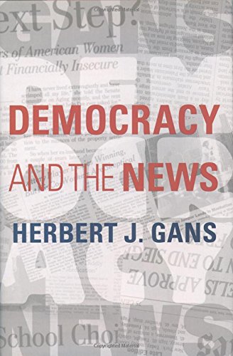 cover image Democracy and the News