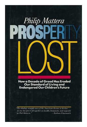 cover image Prosperity Lost