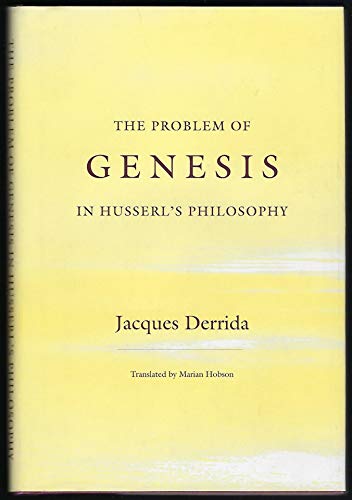 cover image The Problem of Genesis in Husserl's Philosophy