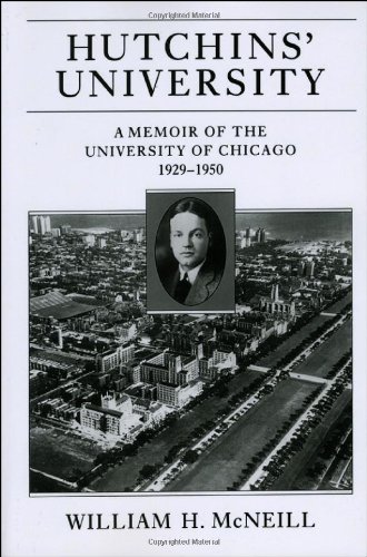 cover image Hutchins' University: A Memoir of the University of Chicago, 1929-1950