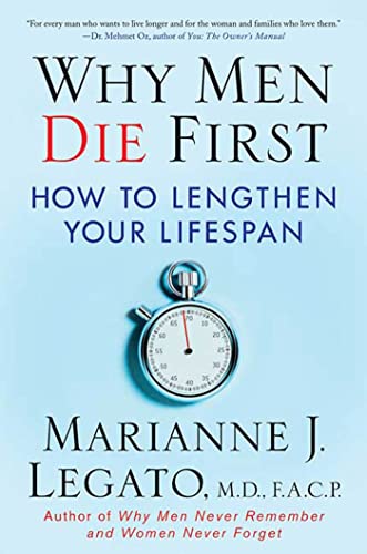 cover image Why Men Die First: How to Lengthen Your Lifespan