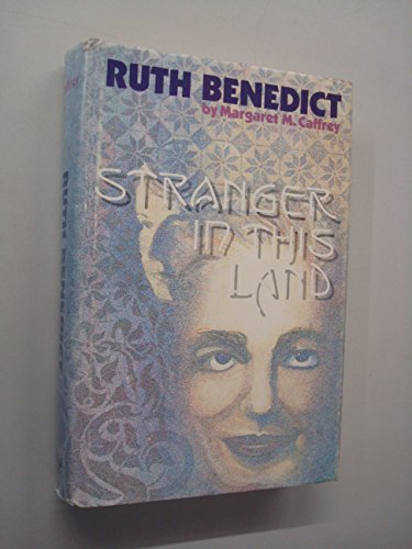cover image Ruth Benedict: Stranger in This Land