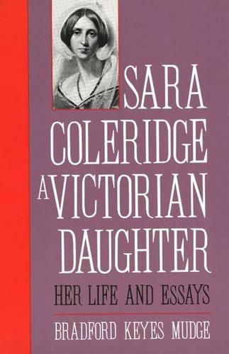 cover image Sara Coleridge, a Victorian Daughter: Her Life and Essays