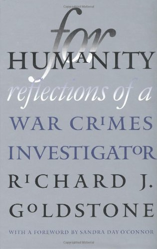 cover image For Humanity: Reflections of a War Crimes Investigator