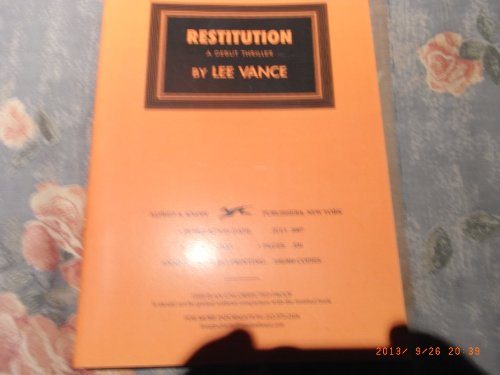 cover image Restitution