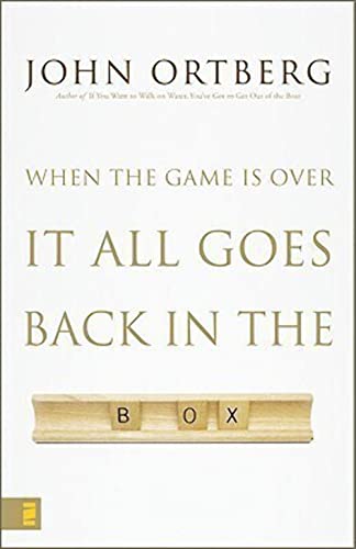 cover image  When the Game Is Over, It All Goes Back in the Box