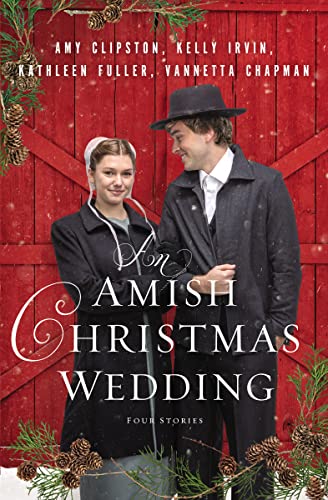 cover image An Amish Christmas Wedding: Four Stories
