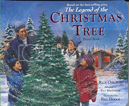 cover image The Legend of the Christmas Tree Board Book