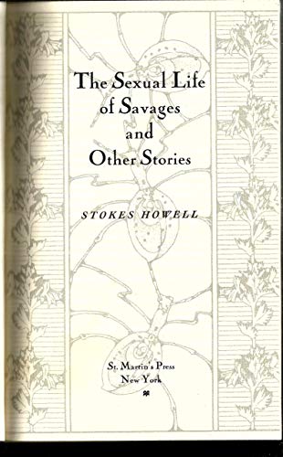 cover image Sexual Life of Savages and Other Stories