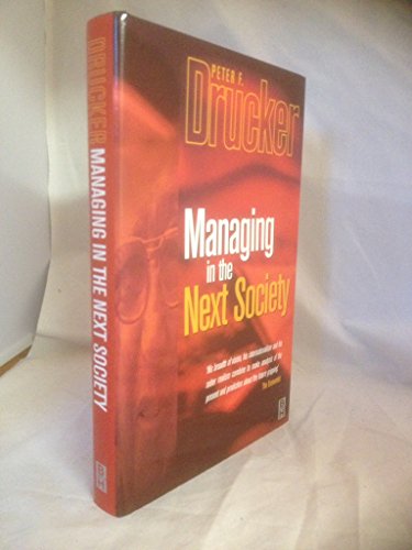 cover image MANAGING IN THE NEXT SOCIETY