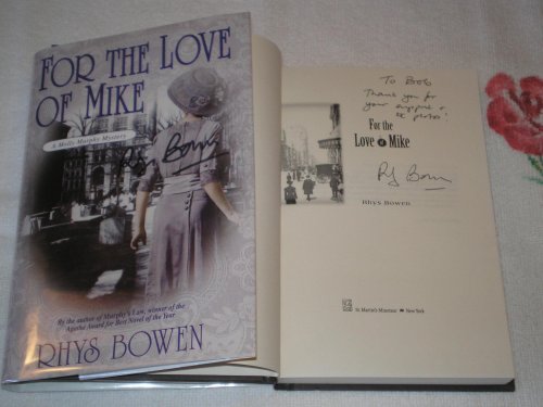 cover image FOR THE LOVE OF MIKE: A Molly Murphy Mystery