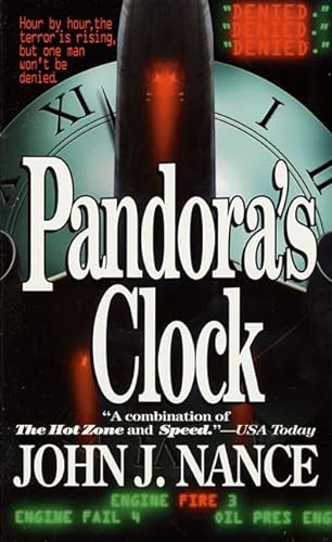 cover image Pandora's Clock: Hour by Hour, the Terror Is Rising, But One Man Won't Be Denied