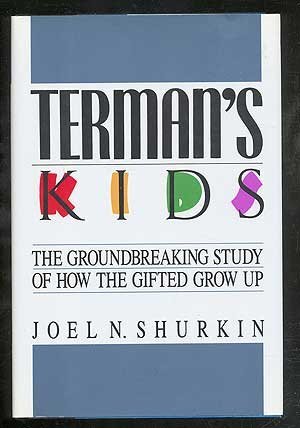 cover image Terman's Kids: The Groundbreaking Study of How the Gifted Grow Up