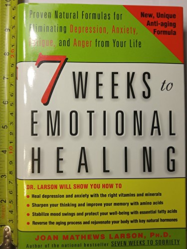 cover image Depression-Free, Naturally: 7 Weeks to Eliminating Anxiety, Despair, Fatigue, and Anger from Your Life