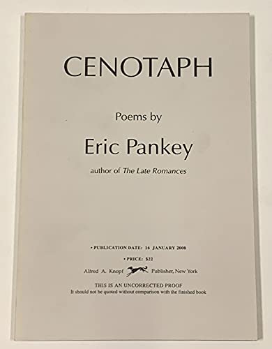 cover image Cenotaph: Poems