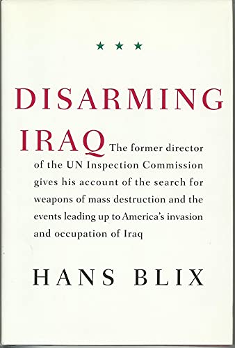 cover image DISARMING IRAQ