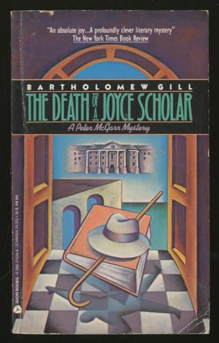 cover image The Death of a Joyce Scholar: A Peter McGarr Mystery