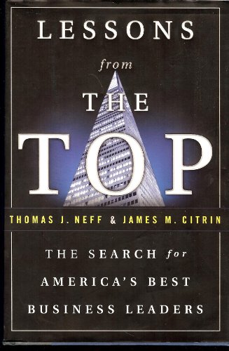 cover image Lessons from the Top: The Search for America's Best Business Leaders