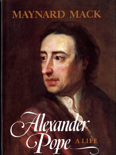 cover image Alexander Pope: A Life