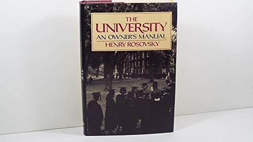 cover image The University: An Owner's Manual