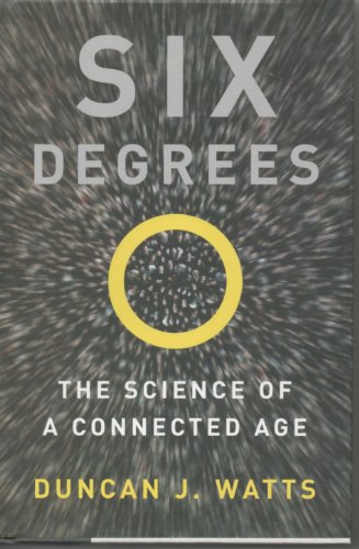 cover image SIX DEGREES: The Science of a Connected Age