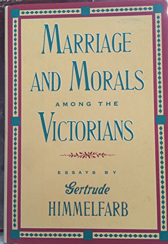 cover image Marriage&morals Victrn