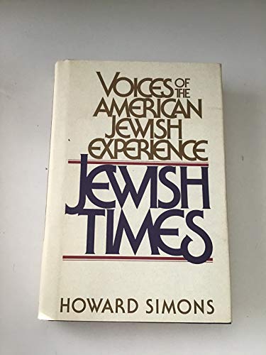 cover image Jewish Times: Voices of the American Jewish Experience