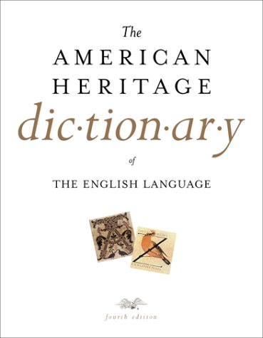 cover image The American Heritage Dictionary of the English Language