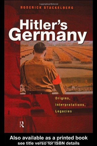 cover image Hitler's Germany: Origins, Interpretations, Legacies