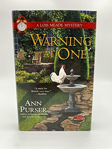 cover image Warning at One: A Lois Meade Mystery