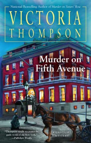 cover image Murder on Fifth Avenue: 
A Gaslight Mystery