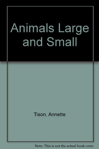 cover image Animals Lge/Small Pa