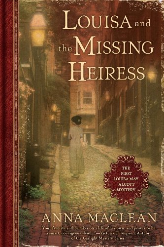 cover image Louisa and the Missing Heiress: A Louisa May Alcott Mystery